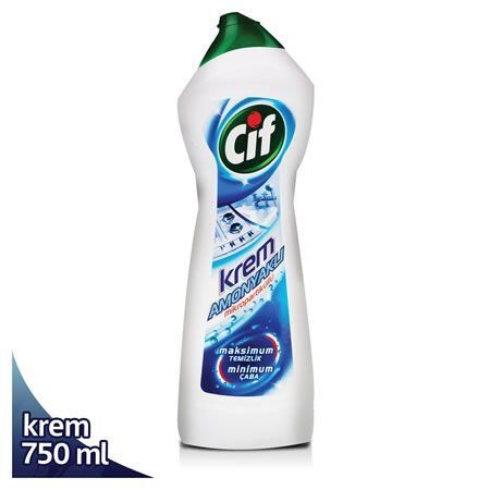 CIF KREM TEMİZLEYİCİ AMONYAKLI 750 ML