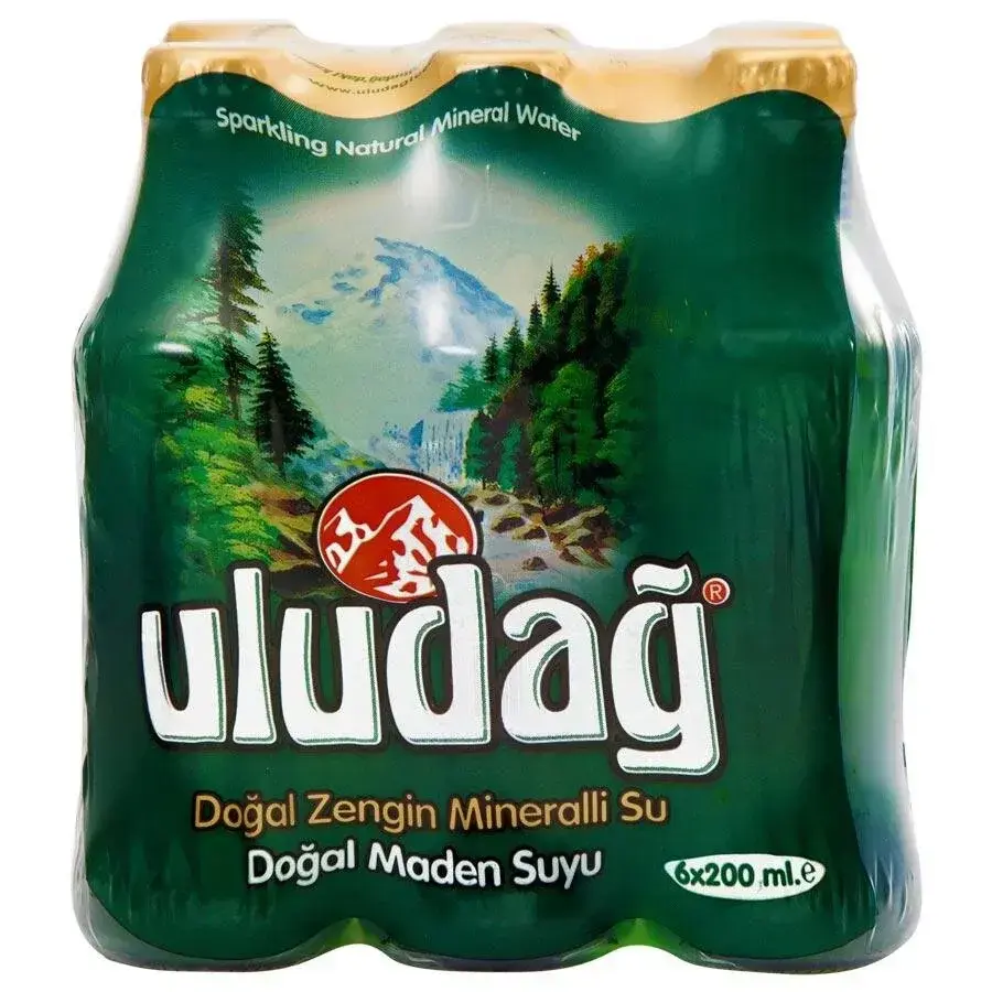 Uludağ Doğal Maden Suyu 6 x 200 ml