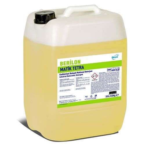 BERİLON MATİK TETRA - Endüstriyel Bulaşık Yıkama Makinesi Deterjanı