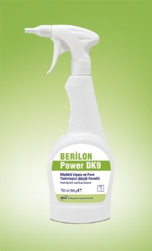 BERİLON POWER DK9 - Köpüklü Izgara ve Fırın Temizleyici (Güçlü Formül)