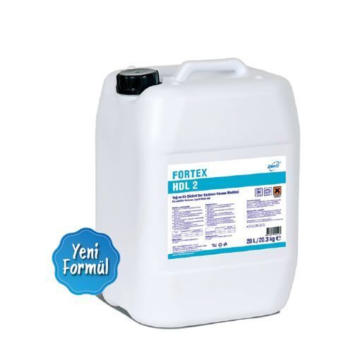 FORTEX HDL 2 - Yağ ve Kir Çözücü Sıvı Yardımcı Yıkama Maddesi