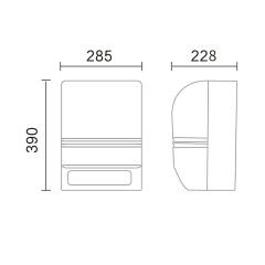 CZQ20 Xinda Fotoselli Bal Rengi Kağıt Havlu Verici