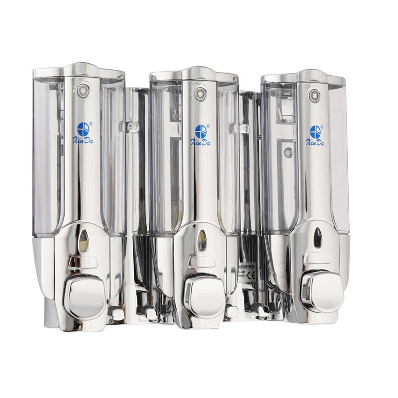 ZYQ138T Xinda Krom Manuel Üçlü Sıvı Sabun Verici