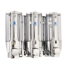 ZYQ138T Xinda Krom Manuel Üçlü Sıvı Sabun Verici