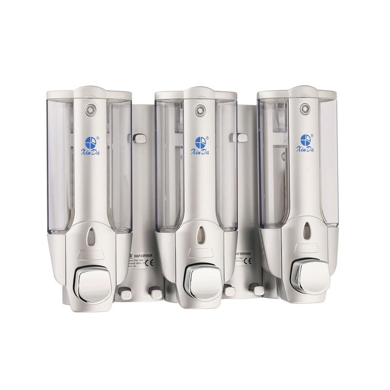 ZYQ138T Xinda Silver Manuel Üçlü Sıvı Sabun Verici