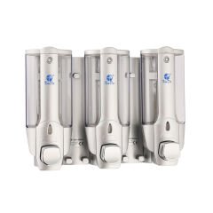 ZYQ138T Xinda Silver Manuel Üçlü Sıvı Sabun Verici