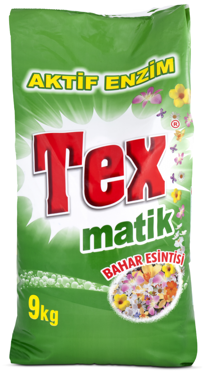 Tex Matik Toz Deterjan Bahar Esintisi - 9kg.
