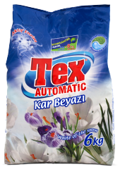 Tex Matik Toz Deterjan Konsantre Kar Beyaz - 6kg.