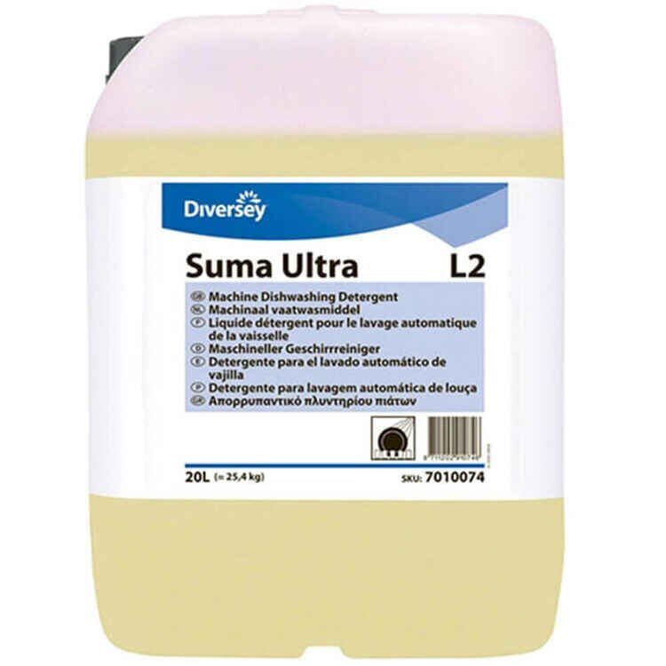 Diversey Suma Ultra L2 Bulaşık Deterjanı Orta Sert Sular İçin 25 Lt