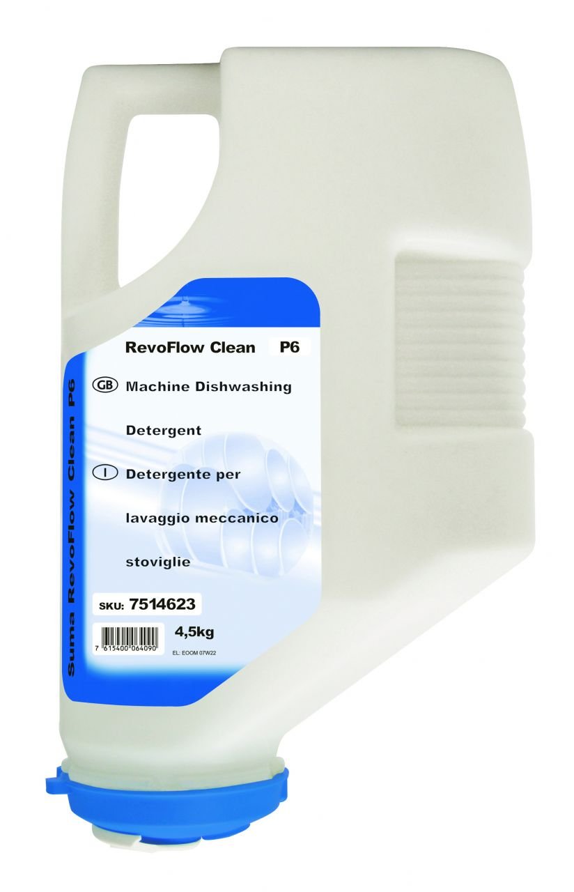 Suma RevoFlow Clean P6 Sanayi Tipi Bulaşık Makinesi Deterjanı (RevoFlow Sistem)