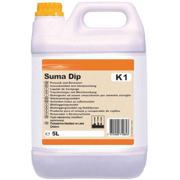 Diversey Suma Dip K1 Bulaşık Leke Çözücü 5 Kg