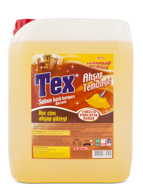 Tex Ahşap Temizleyici 5 lt