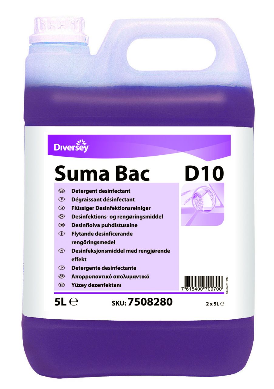 Suma Bac D10 Mutfak Hijyeni Genel Temizlik Ürünleri