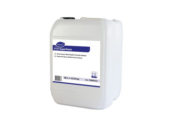 Diversey Suma Superfoam Köpüklü Ağır Yağ Kir Çözücü Deterjan 20 Lt