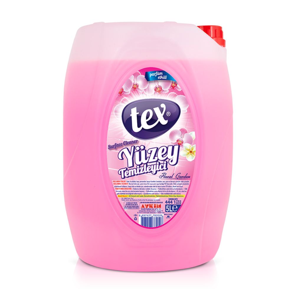 Tex Fresh Genel Temizlik Floral 5 lt Yüzey Temizleyici