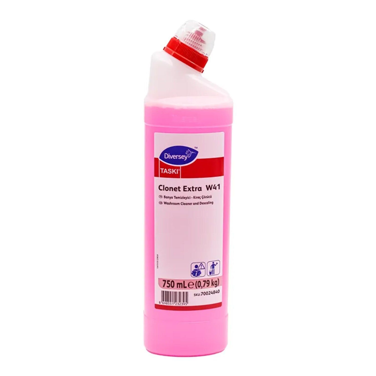 Diversey Taski Clonet Extra W41 Banyo Temizleyici Ve Kireç Çözücü 750 ml