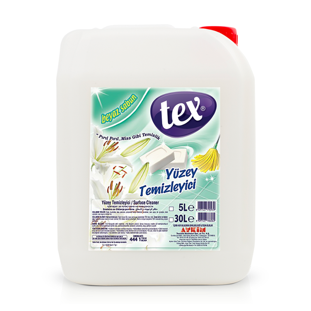 Tex Fresh Genel Temizlik Beyaz Sabun 5 lt