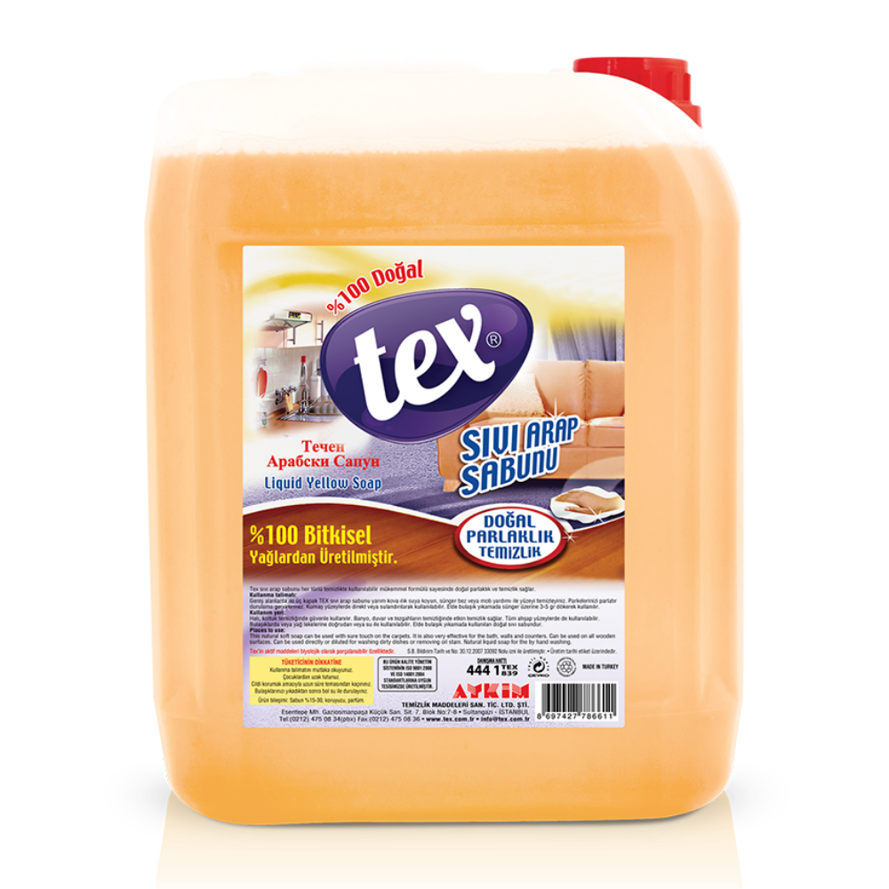 Tex Sıvı Arap Sabunu 5 lt