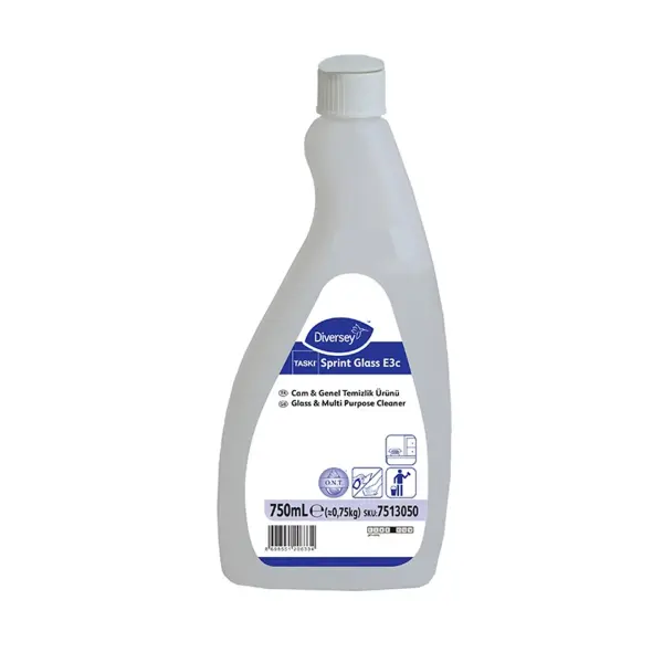 Diversey Taski Sprint Glass E3c Cam ve Genel Temizlik Ürünü 750ml