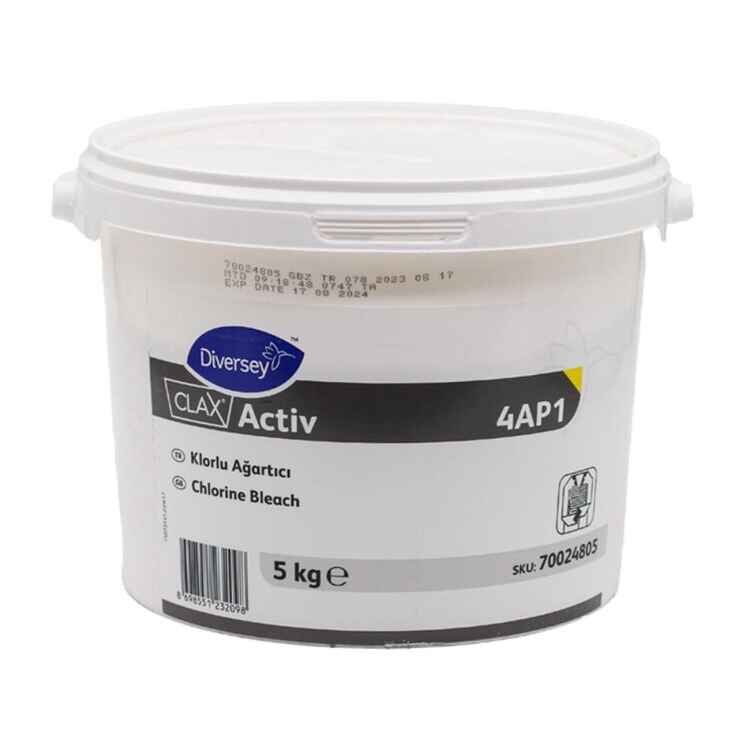 Diversey Clax Activ Klorlu Toz Ağartıcı 4AP1 5 Kg