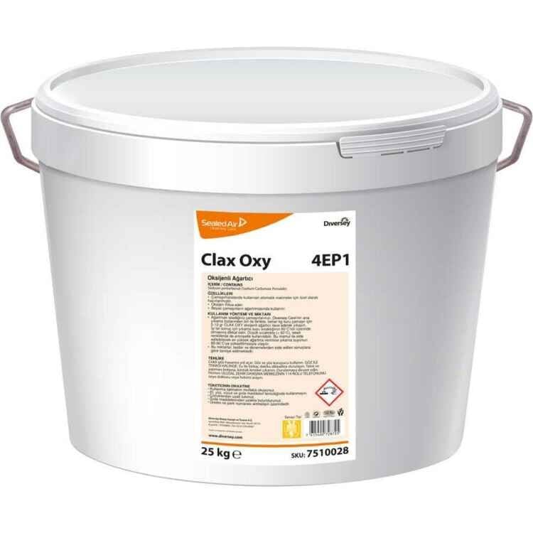 Diversey Clax Oxy Oksijenli Toz Ağartıcı 4EP1 25 Kg