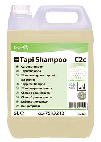 Diversey Taski Tapi Shampoo Kuru Köpük Halı Şampuanı C2c 5lt