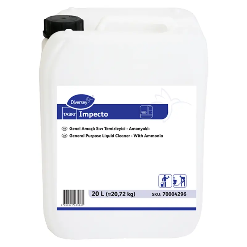 Diversey Taski Impecto Amonyaklı Genel Temizlik Deterjanı 20 L