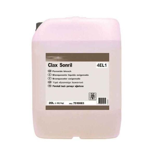 Diversey Clax Sonril 4EL1 Peroksit Bazlı Oksijenli Sıvı Ağartıcı 22.2 Kg