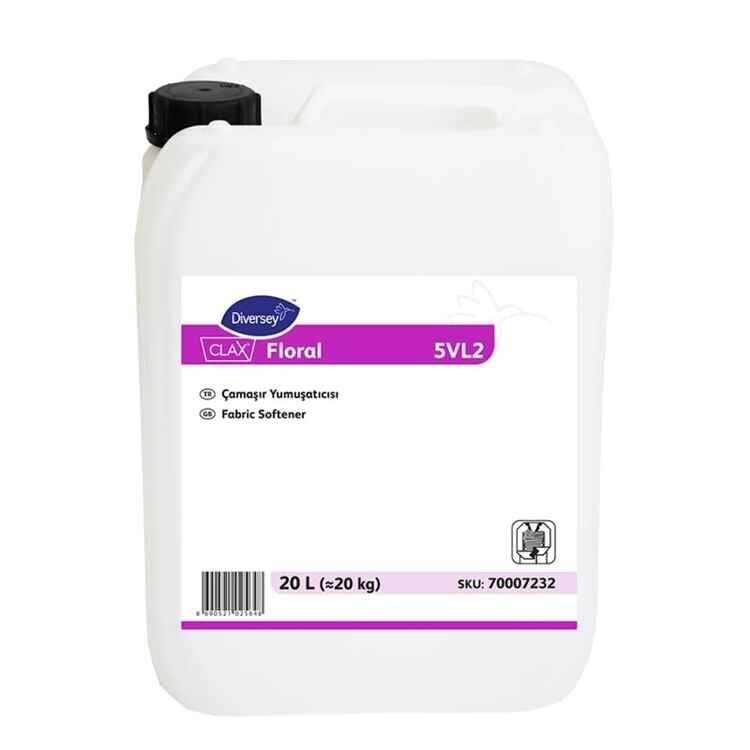 Diversey Clax Floral Çamaşır Yumuşatıcı 5VL2 20 Kg