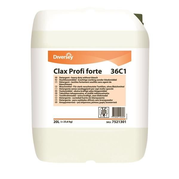 Diversey Clax Profi 36C1 Forte Konsantre Deterjan 23.6 Kg