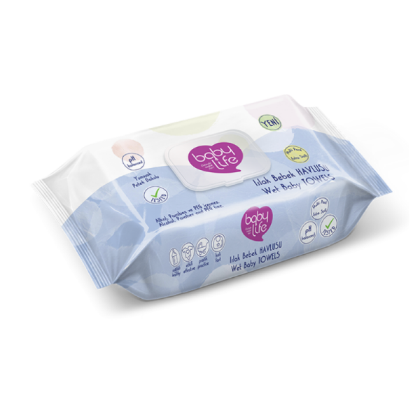 Baby Life Islak Havlu 70’li Kapaklı