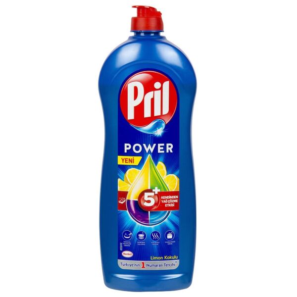 Pril Power 5 Etki Limon 653 Ml