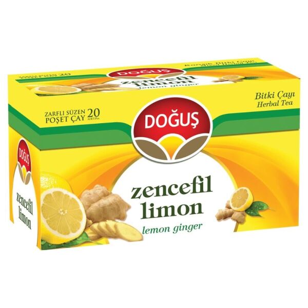 Doğuş Zencefil Limon Bitki Çayı 20'li
