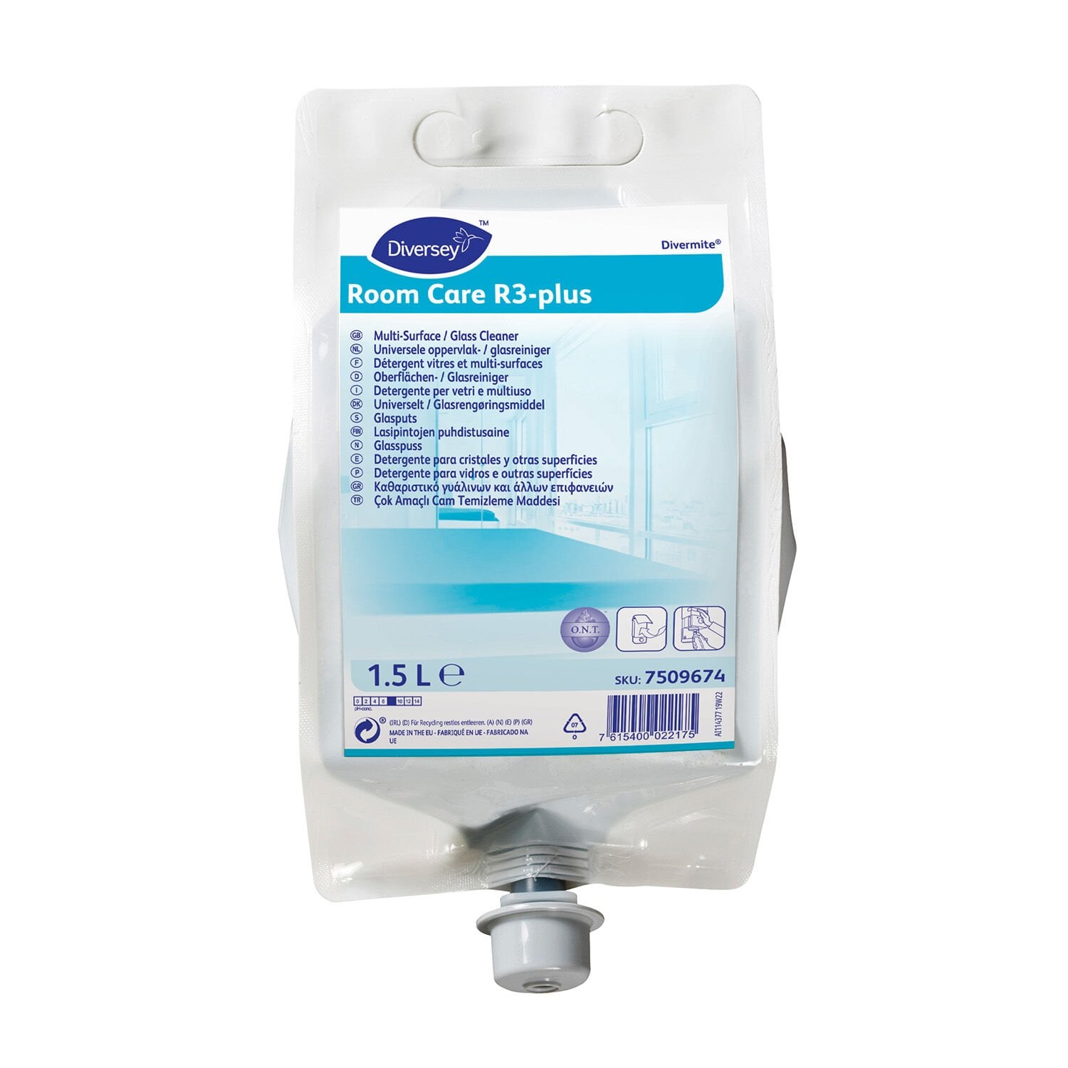 Diversey Room Care R3 Plus Konsantre Cam Temizleyici 1.5lt