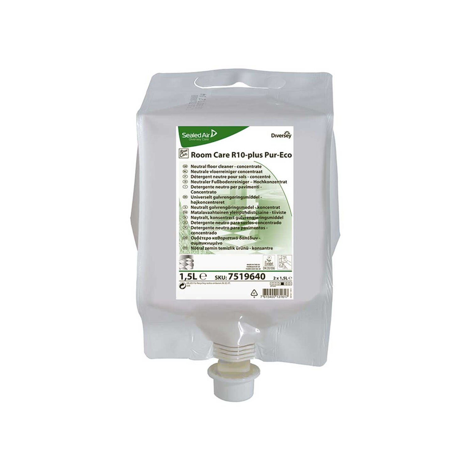 Diversey Room Care R10 Plus Nötral Zemin Temizleme Ürünü 1.5 Lt