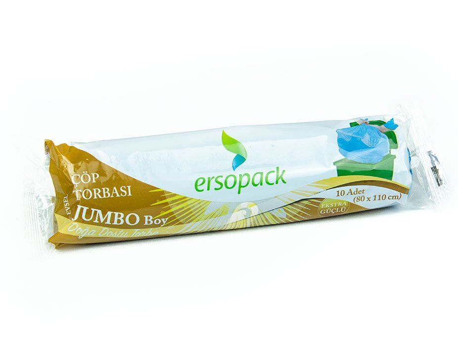 Ersopack Jumbo Boy Çöp Poşeti 80x110 200 Gr.