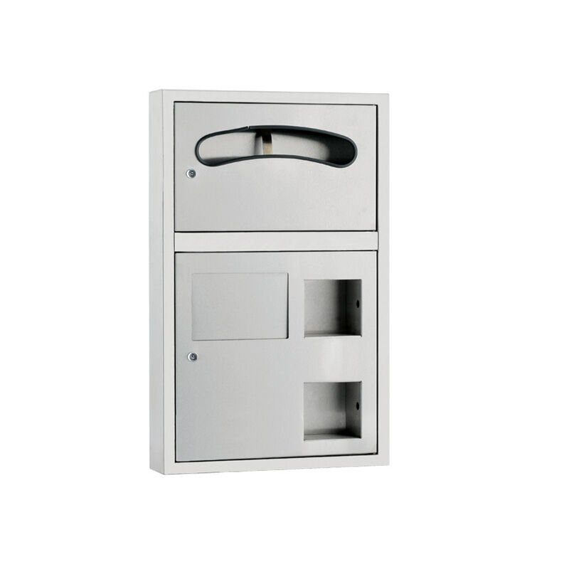 GS44 Genesit Wc Kağıt Verici Klozet Kapak Kağıtlık Çöp Kova Seti