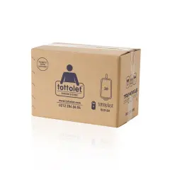 Tottoplast® - Tottolet Hijyenik Klozet Kapak Rulosu 30’lu -- 1 Koli 30 Rulo (AKÜLÜ Tottolet uyumlu)