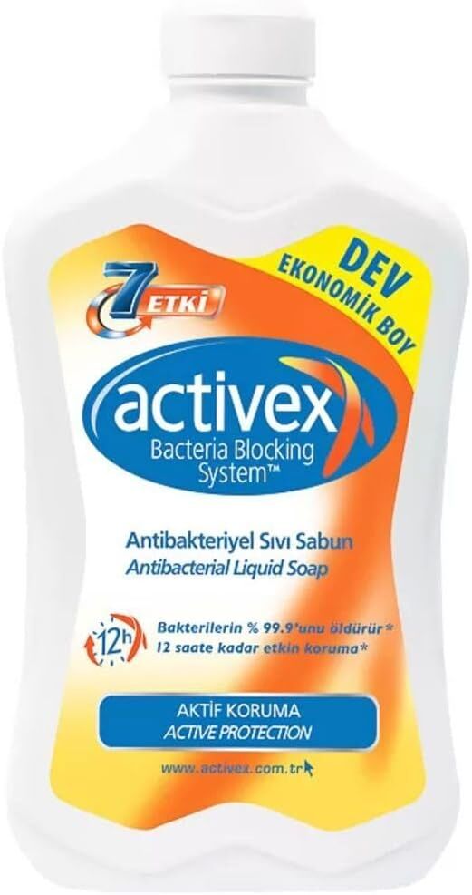 Activex Antibakteriyel Sıvı Sabun Aktif 1.5 L