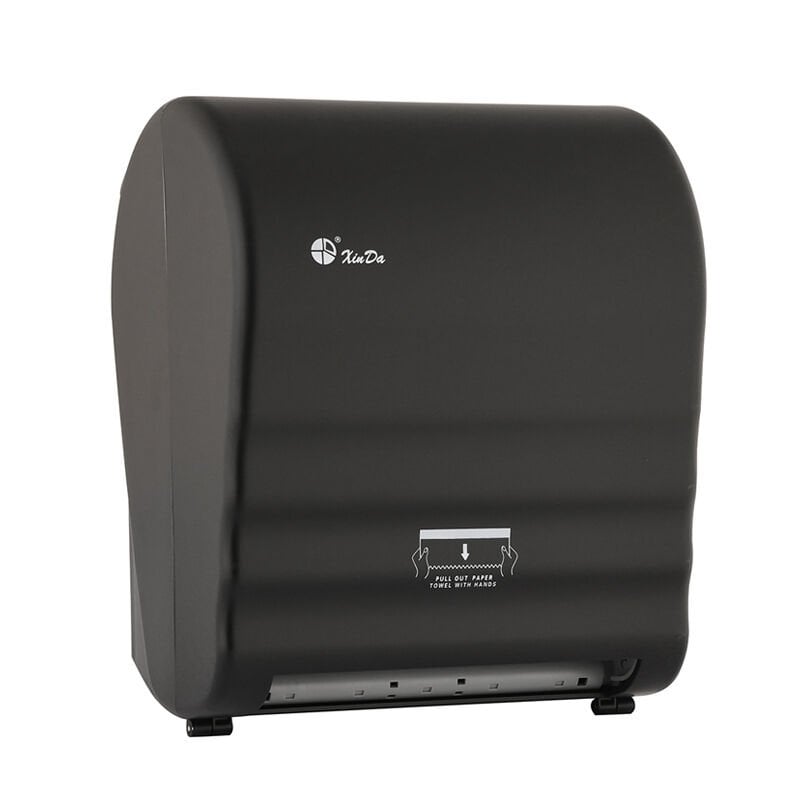 CZQ25 Xinda Autocut Kağıt Havlu Verici Siyah
