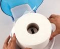Mini Jumbo Tuvalet Kağıdı Dispenseri (Metalik)