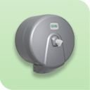 Minipoint İçten Çekmeli Tuvalet Kağıdı Dispenseri (Metalik)