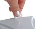 Sıvı Sabun Dispenseri 1000ml. (Beyaz)