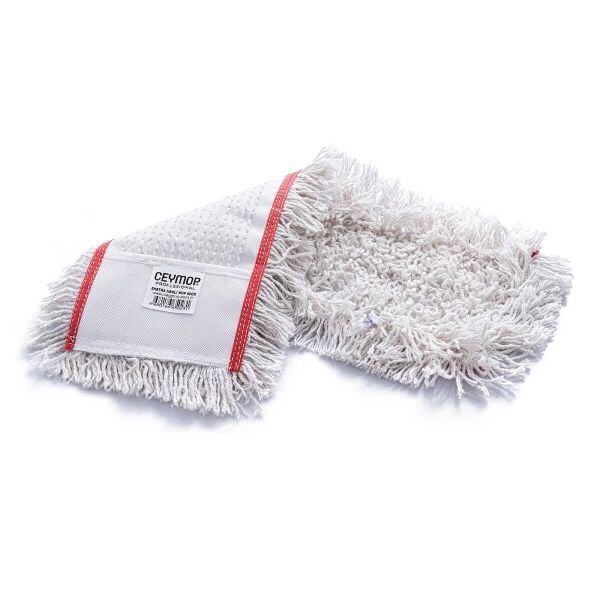Ceymop Ekstra Nemli Mop 80 Cm - Kırmızı