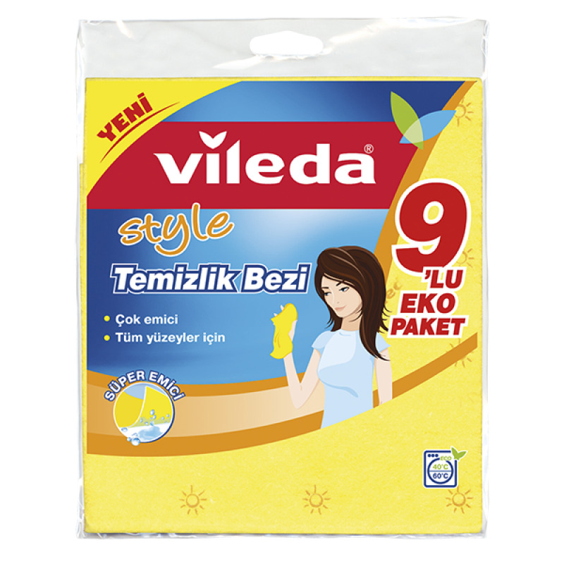 Style Temizlik Bezi 9'lu