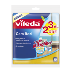 +%30 Mikrofiberli Cam Bezi 3 Al 2 Öde