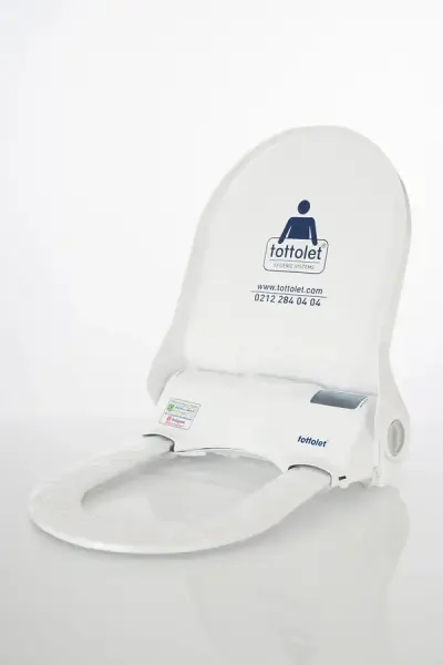 Tottolet® Butonlu (AKÜLÜ) - Otomatik Hijyenik Klozet Kapak Sistemi