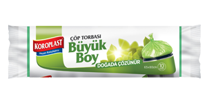 Doğada Çözünür Büyük Boy Çöp Torbası
