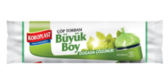 Doğada Çözünür Büyük Boy Çöp Torbası