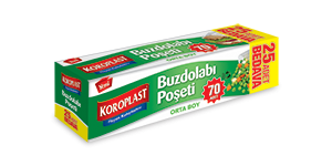 Buzdolabı Poşeti Orta 25 Adet Bedava